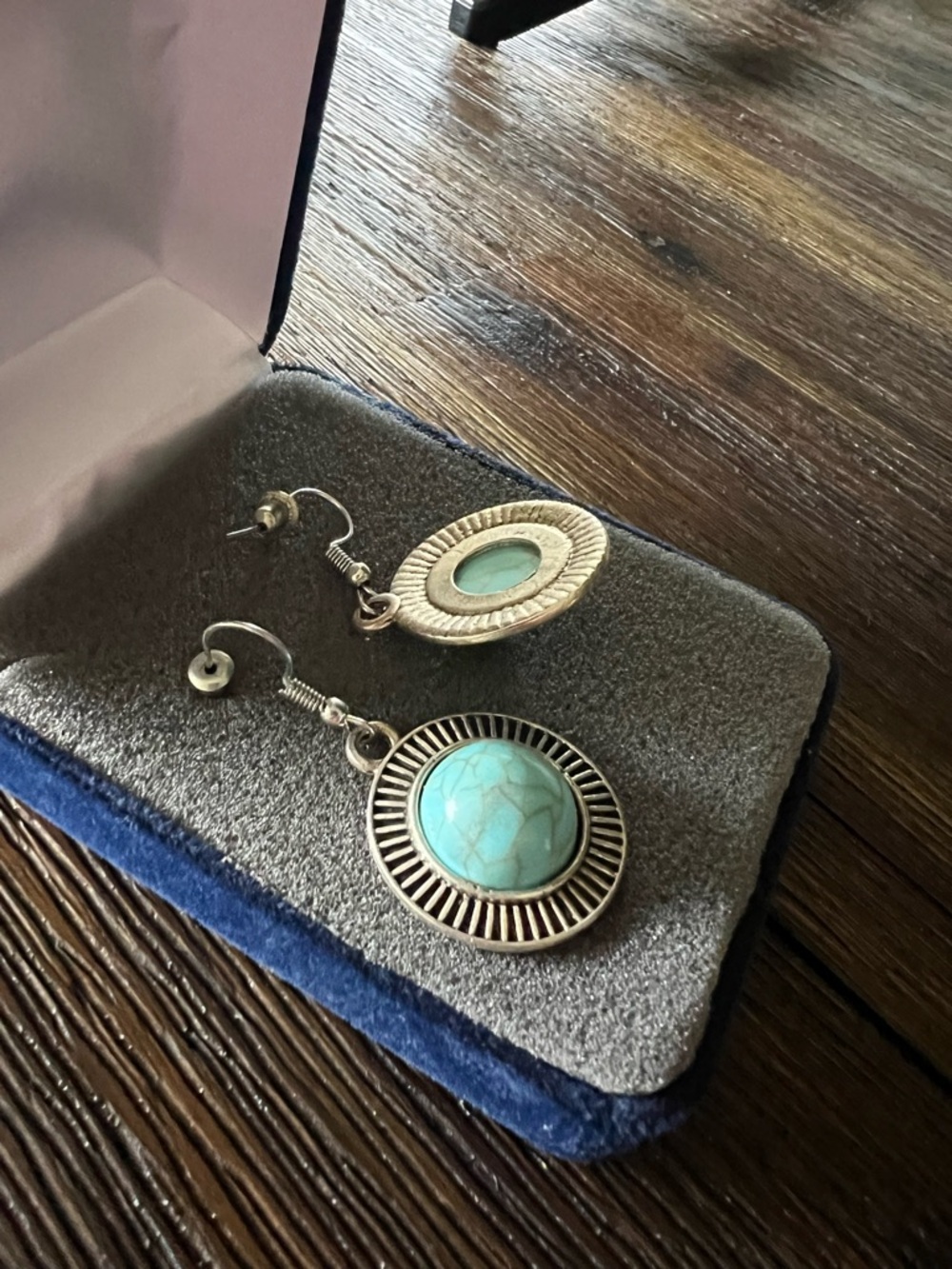 Turquoise Earrings - Picture 3 of 3